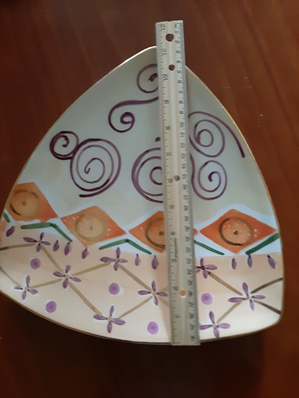Triangular Serving Platter - Picture 2 of 5